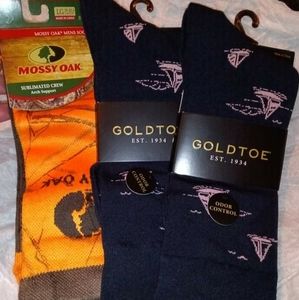 Men's Gold Toe & Mossy Oak 3 Ok Combo